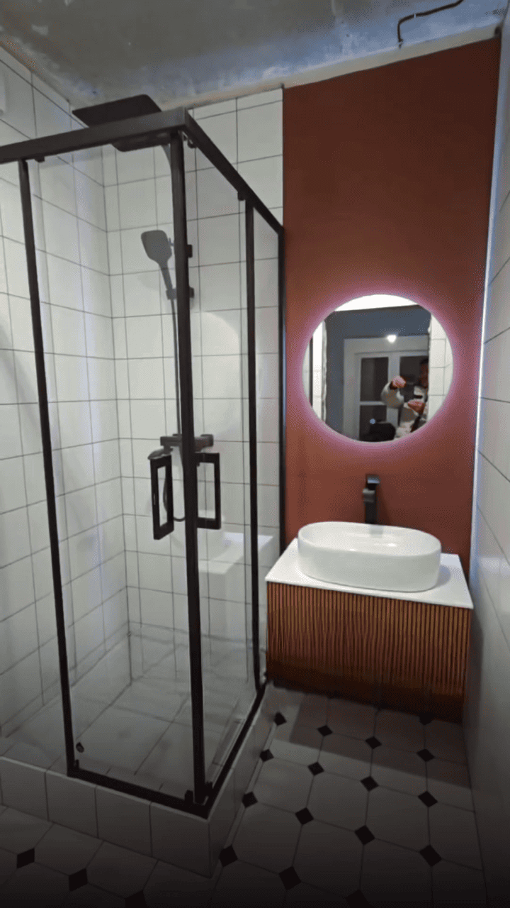 ЖК новый город. Ремонт двух санузлов